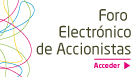 [ES][OR] Foro electrónico de accionistas