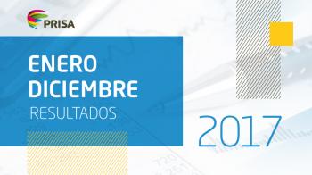 PRISA logra un EBITDA ajustado de 230 millones de euros en 2017