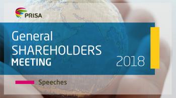 Shareholders Meeting speeches 2018