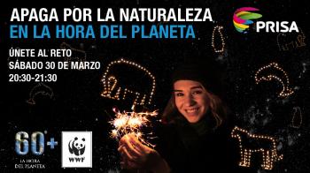 PRISA participa un año más con WWF en el mayor movimiento mundial en defensa del medio ambiente