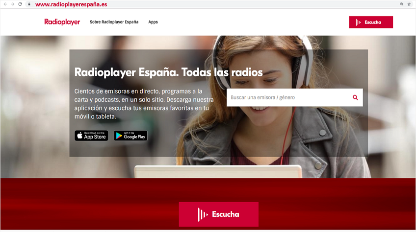 tofu efecto directorio Las principales cadenas de radio españolas promueven Radioplayer España |  Prisa