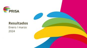 El EBITDA de PRISA se eleva a 67 millones y el resultado neto crece un 267% en el primer trimestre del año