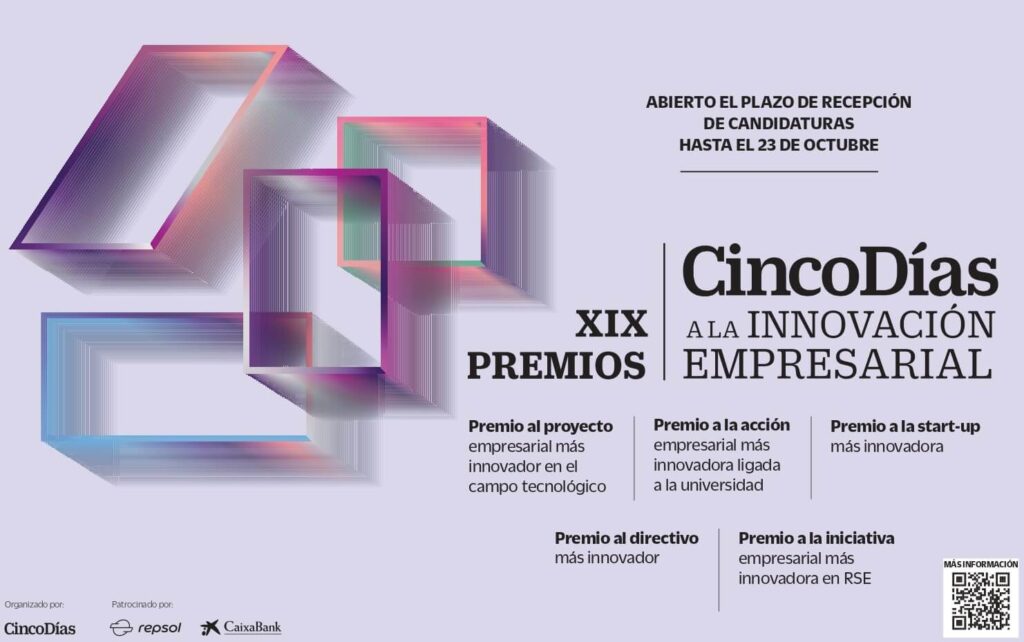 Los Premios Cinco Días a la Innovación Empresarial abren la convocatoria de su XIX edición